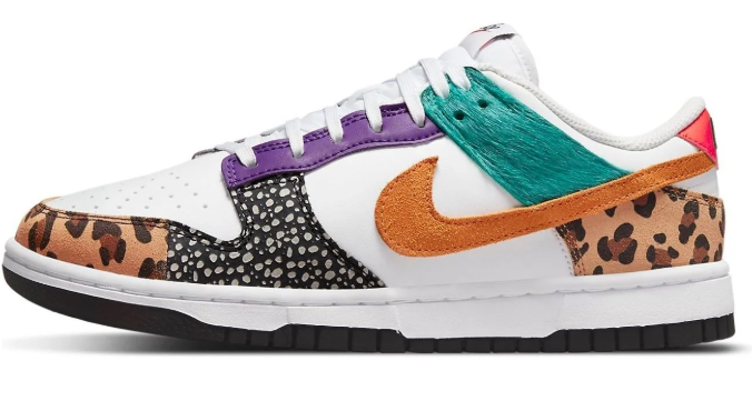 Nike Dunk Low SE Women's Sneakers "Safari Mix"