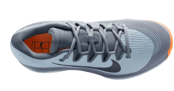 Nike Vapor 12 "Ashen Slate / Obsidian" Clay Court Tennis Shoes （Man‘s）