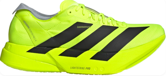 adidas Adizero Adios Pro 4 'Yellow' Men's Running Shoes