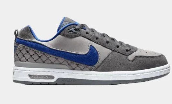 Nike SB Paul Rodriguez 1 Zoom Air Low "Dodgers" – Flint Grey / Deep Royal