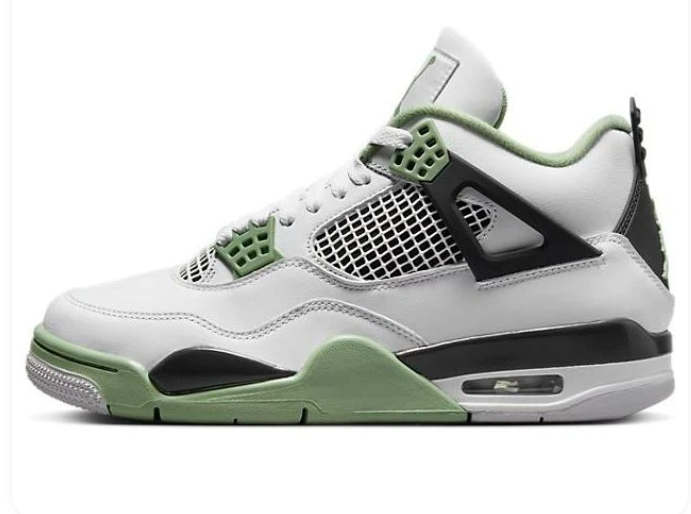 Women's Air Jordan 4 Retro 'Seafoam' - AQ9129-103