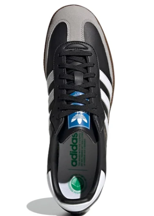 adidas Samba Vegan 'Black / Gum' Sneakers