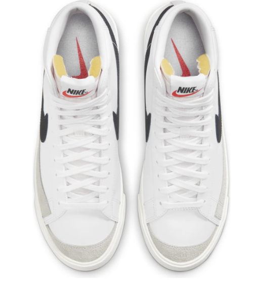 Nike Vintage-Inspired Sneakers "White / Black" | BQ6806-100
