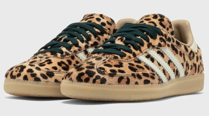 Women's adidas Samba OG Leopard 'Magic Beige / Ivory'
