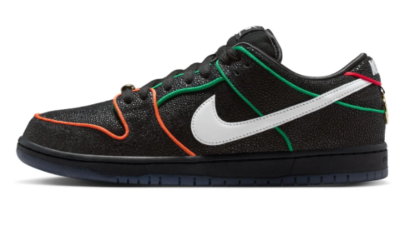 Nike SB Men's Sneakers – Black / White / Challenge Red | HV1664-001