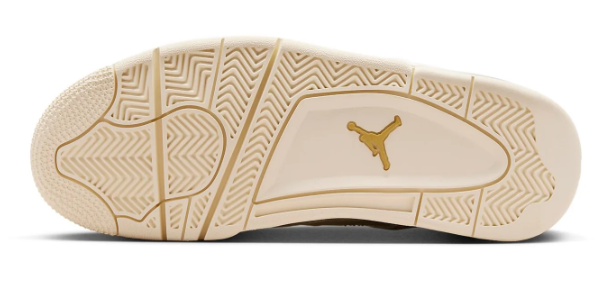 Women's Air Jordan 4 Retro 'Metallic Gold' - AQ9129-170