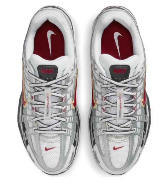 Nike Women's P-6000 CNPT "Metallic Silver / Red"