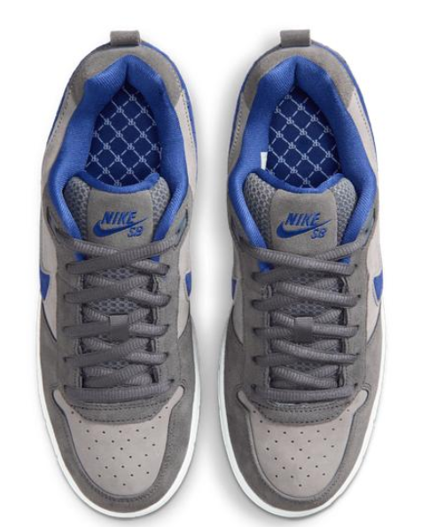 Nike SB Paul Rodriguez 1 Zoom Air Low "Dodgers" – Flint Grey / Deep Royal