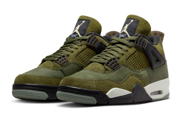Air Jordan 4 Retro SE 'Craft Olive' - FB9927-200