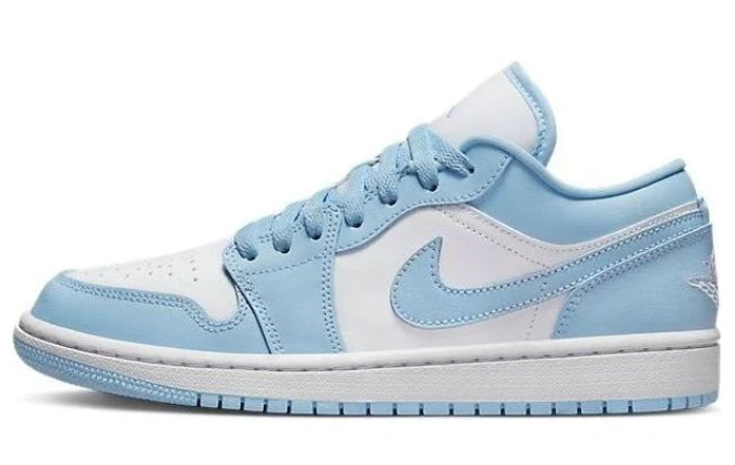Women's Air Jordan 1 Low 'Ice Blue' - DC0774-141