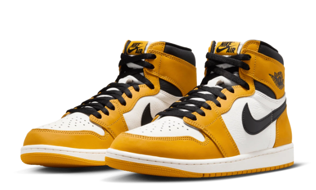 Men's Air Jordan 1 Retro High OG 'Yellow Ochre / Black / Sail'