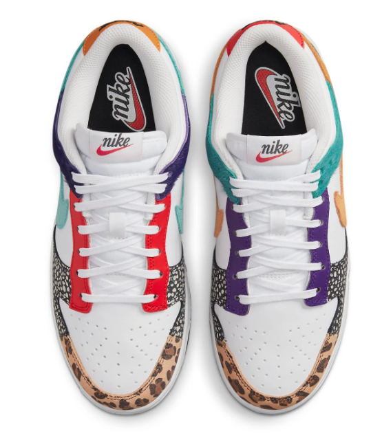 Nike Dunk Low SE Women's Sneakers "Safari Mix"