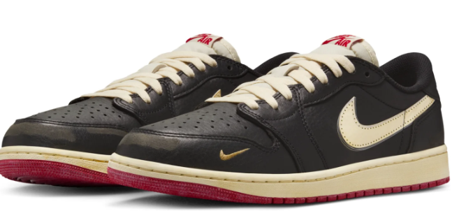 Nigel Sylvester x Air Jordan 1 Low OG 'Nitro' - IB8958-001
