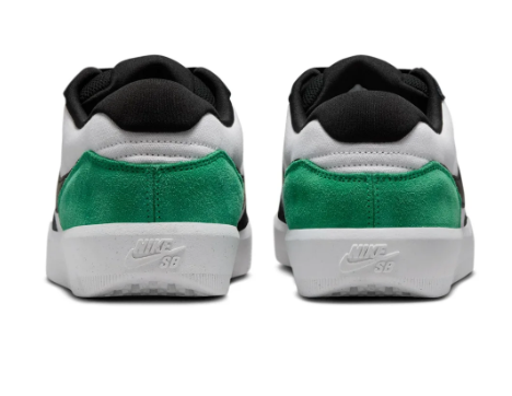 Nike SB Force 58 Skate Shoes "White / Black / Stadium Green"