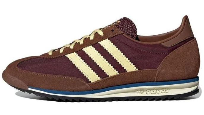 Women's adidas SL 72 OG 'Maroon / Almost Yellow / Preloved Brown'