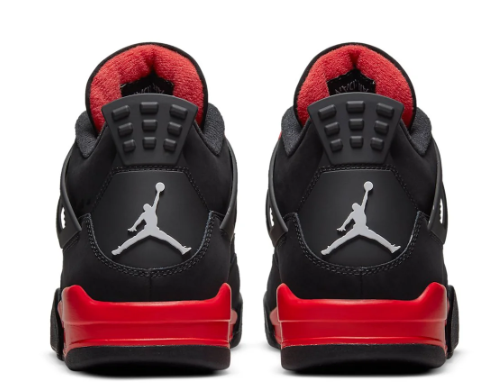 Air Jordan 4 Retro Black/White-Red (CT8527-016)