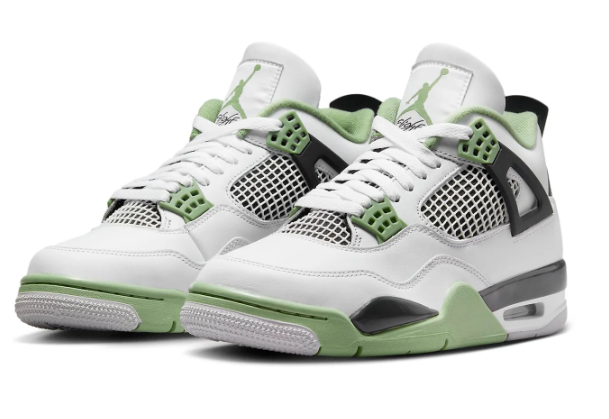 Women's Air Jordan 4 Retro 'Seafoam' - AQ9129-103