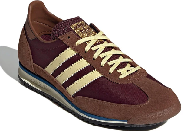Women's adidas SL 72 OG 'Maroon / Almost Yellow / Preloved Brown'