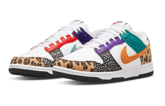 Nike Dunk Low SE Women's Sneakers "Safari Mix"